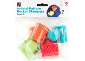 Animal Pattern Rocker Stampers Set of 4