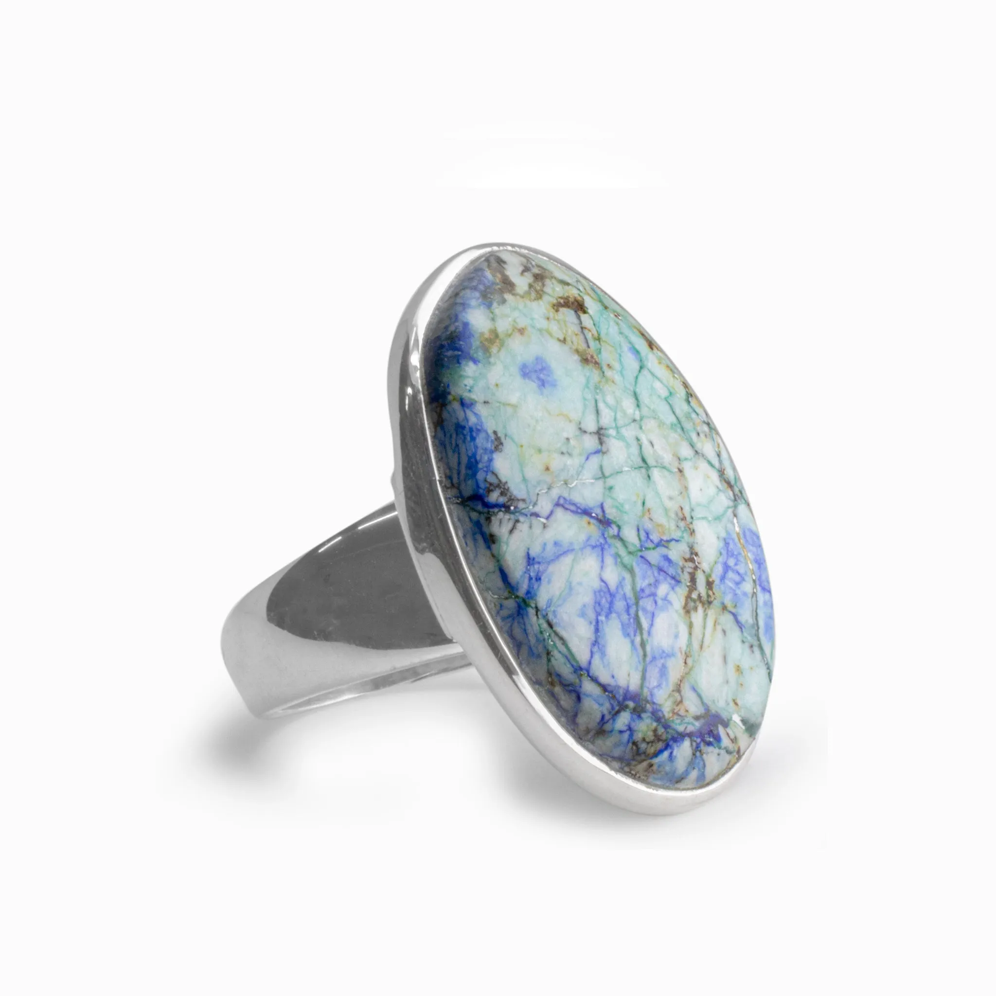 Azurite Turquoise Ring