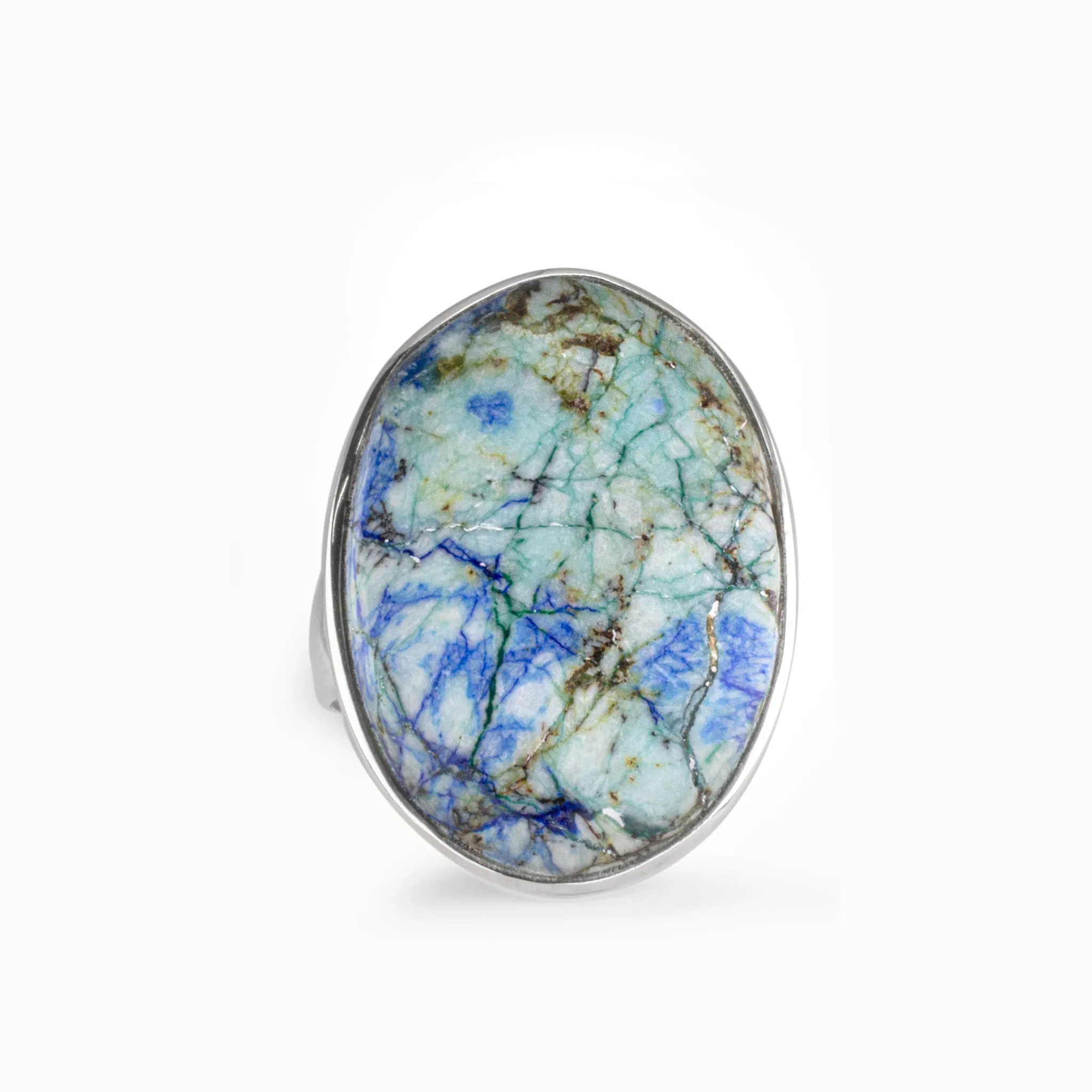 Azurite Turquoise Ring