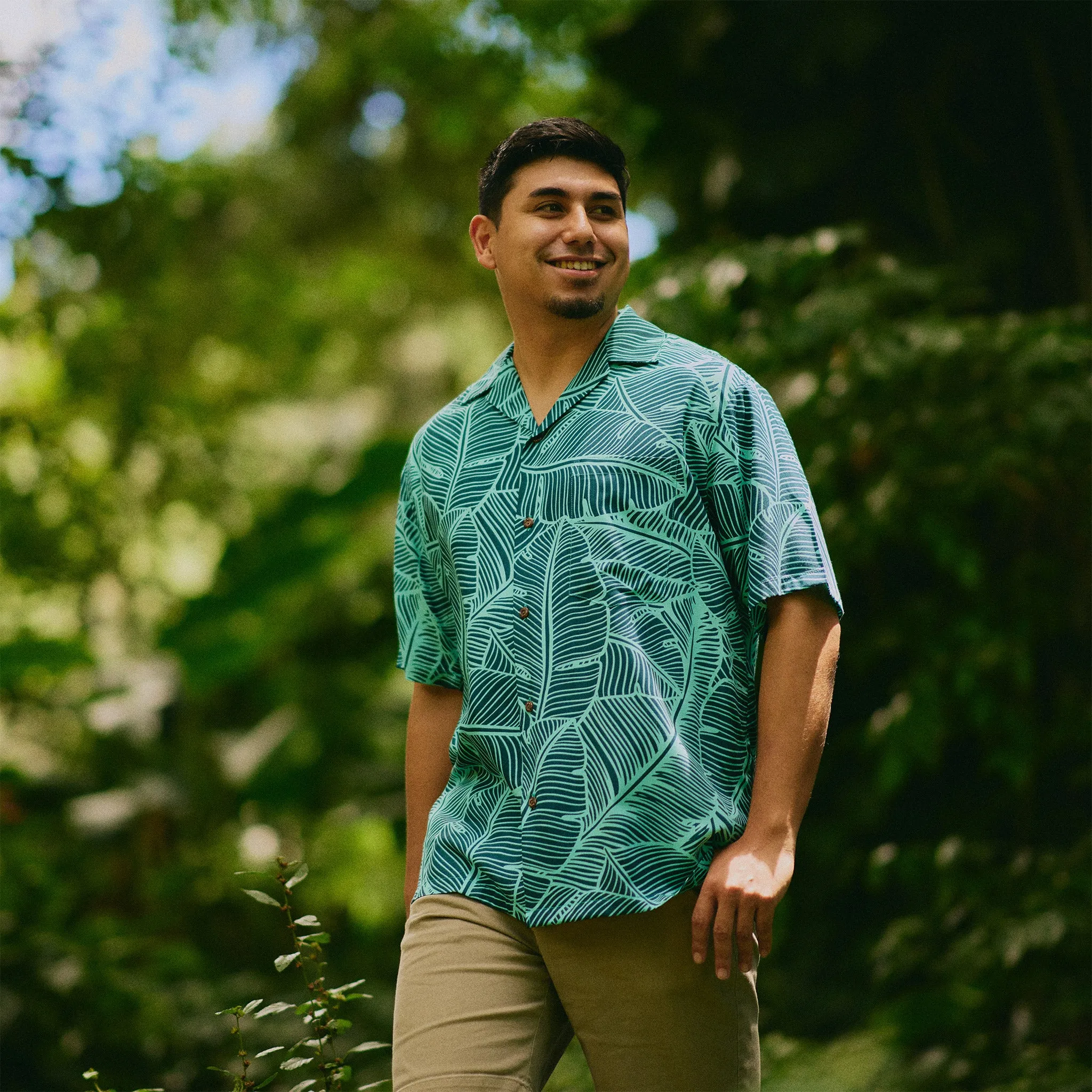 Banana Leaf Aloha Shirt