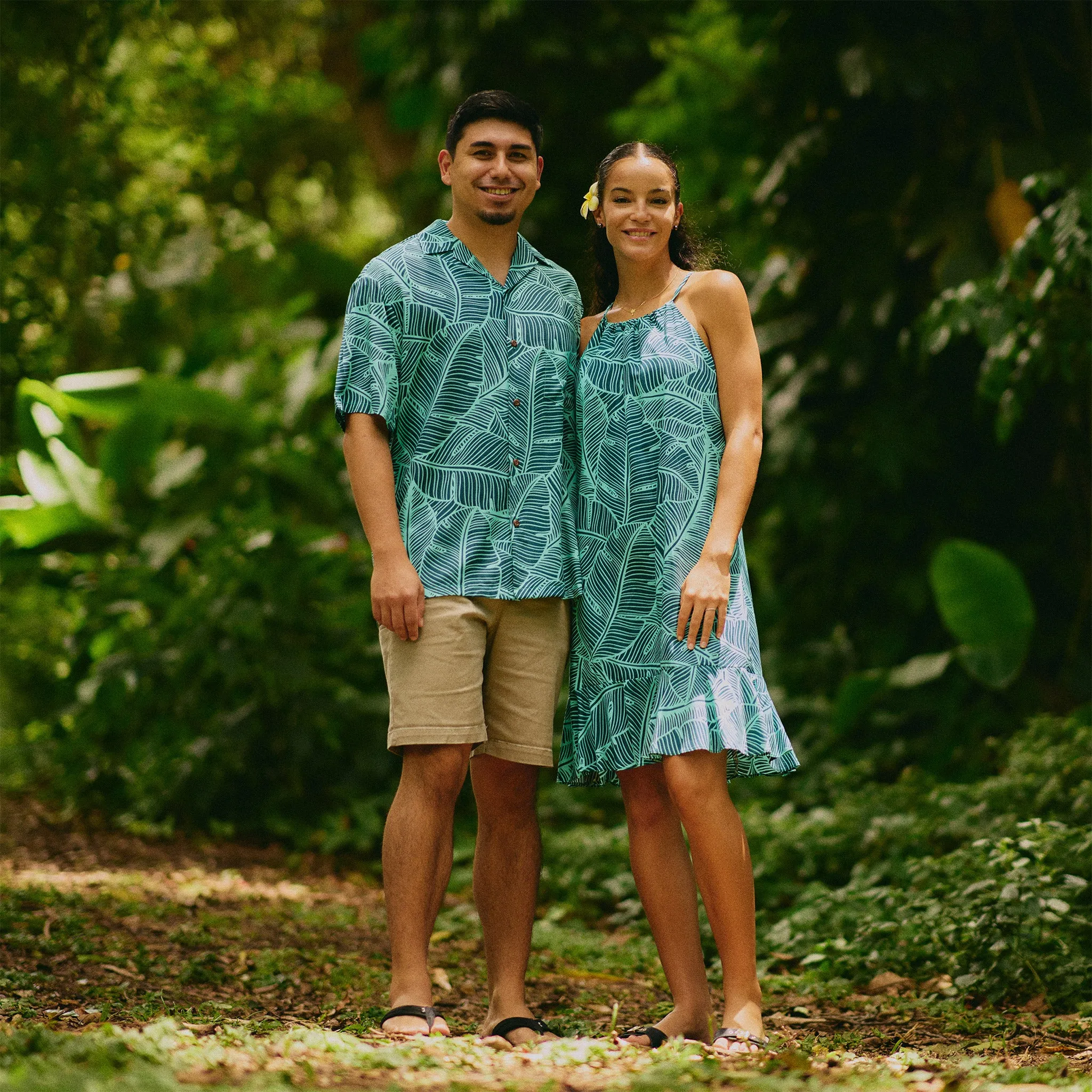 Banana Leaf Aloha Shirt