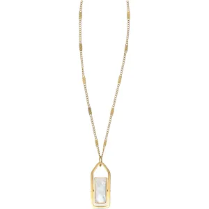 Bitch Mother of Pearl - 16.5"-18.5" 14K Gold Plated Necklace