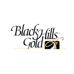 Black Hills Gold Butterfly Necklace and Earrings