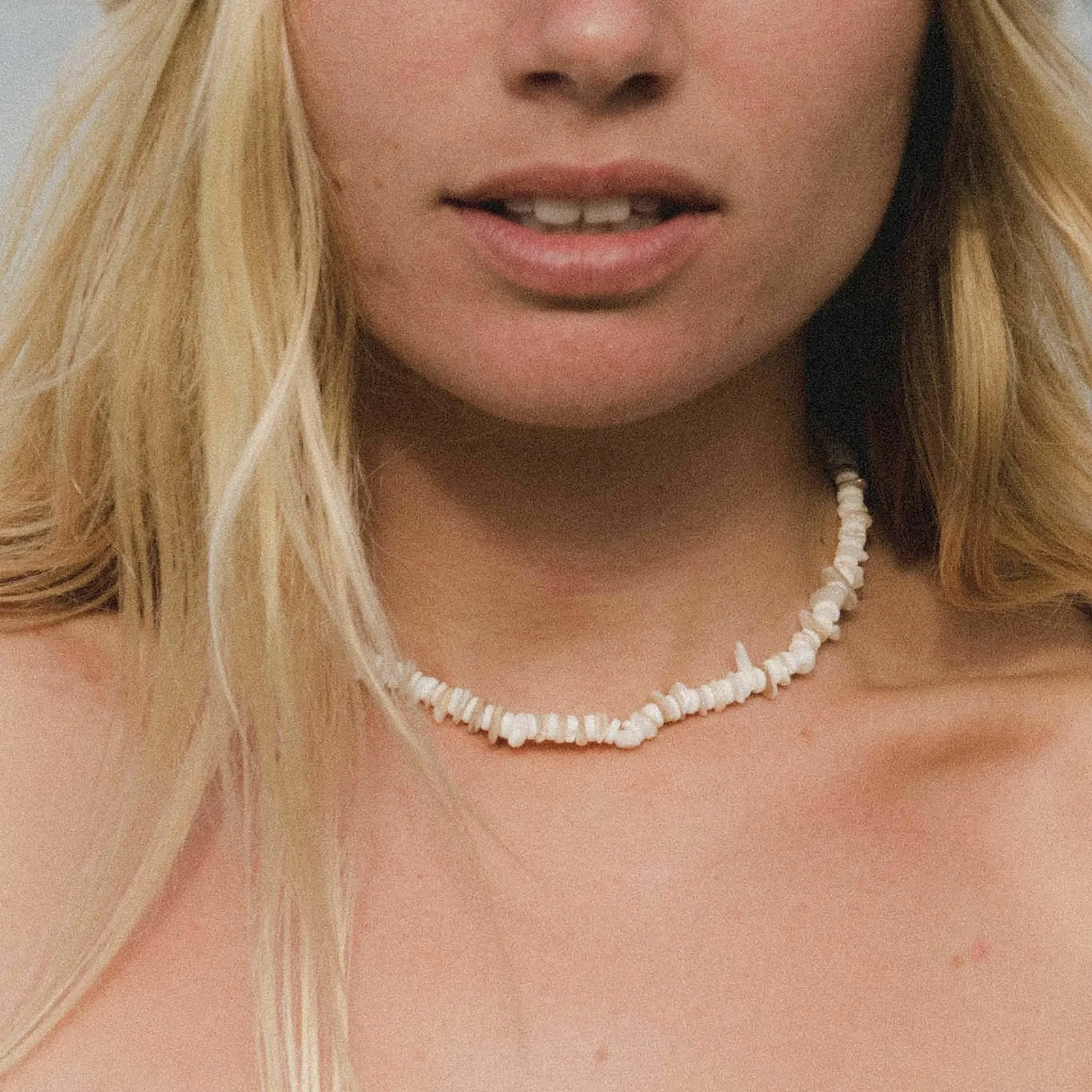 Canggu Puka Shell Surfer Necklace