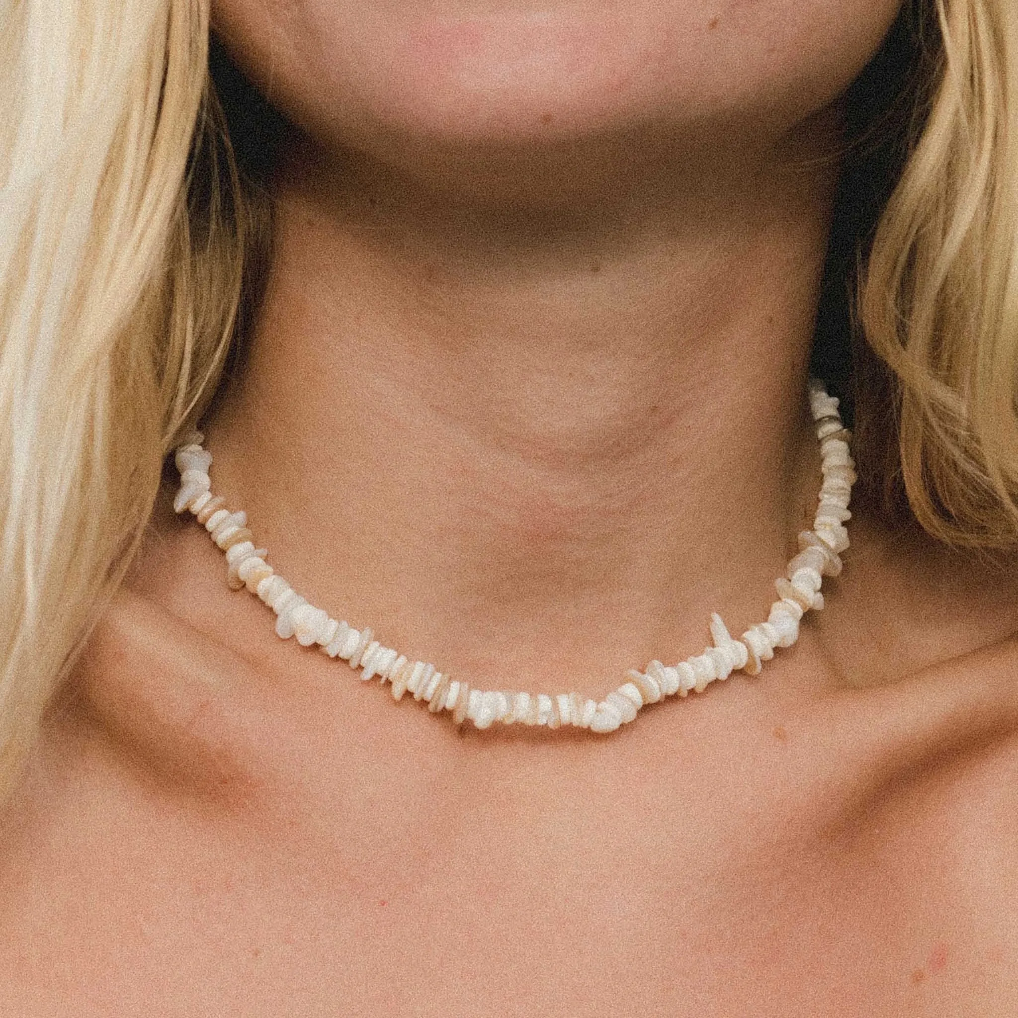 Canggu Puka Shell Surfer Necklace