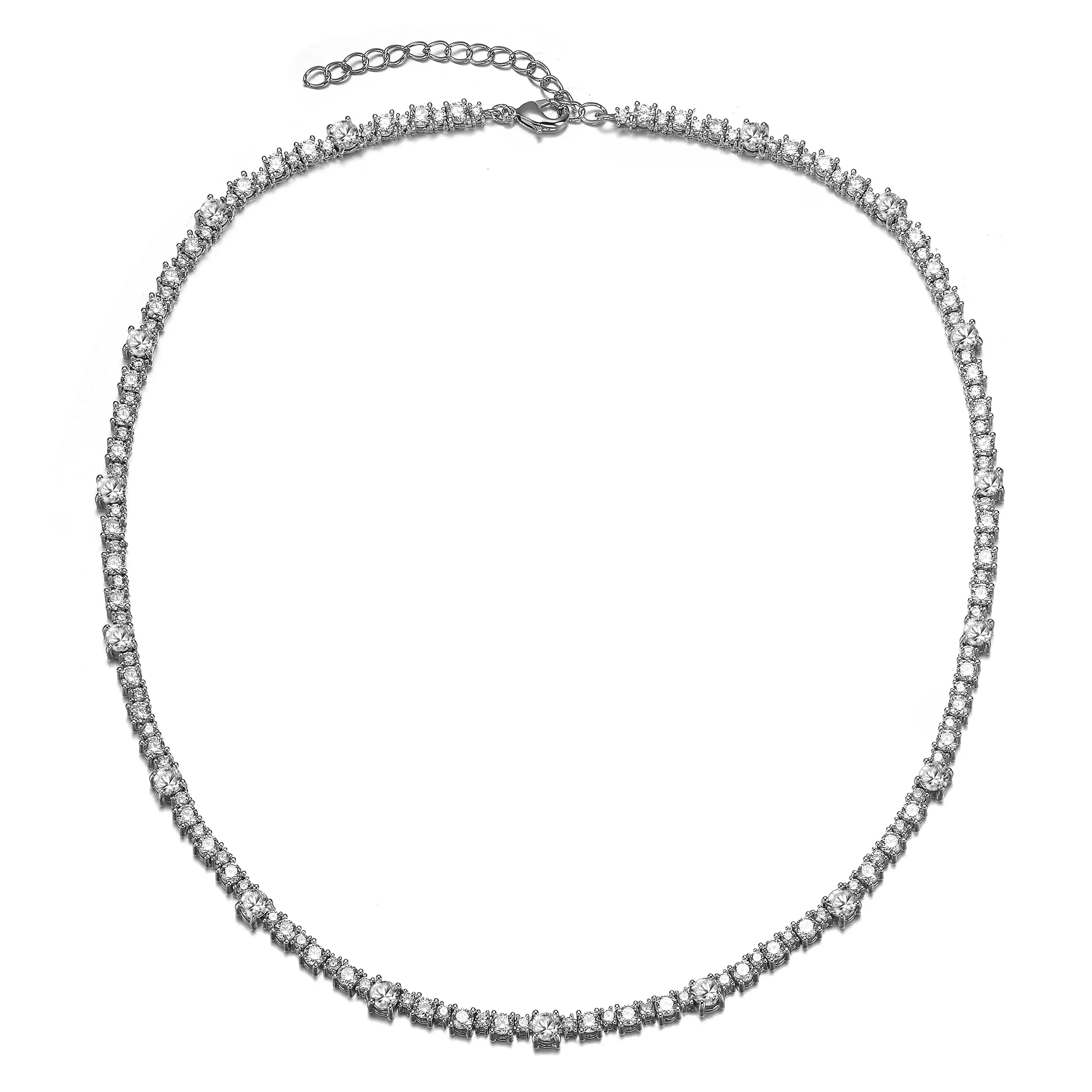 Cannes Luxe Tennis Necklace