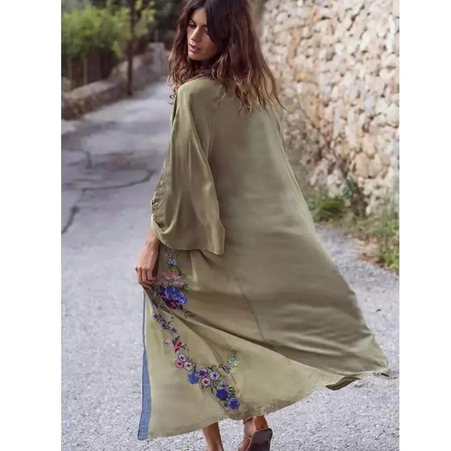 Chic Long Kimono Duster