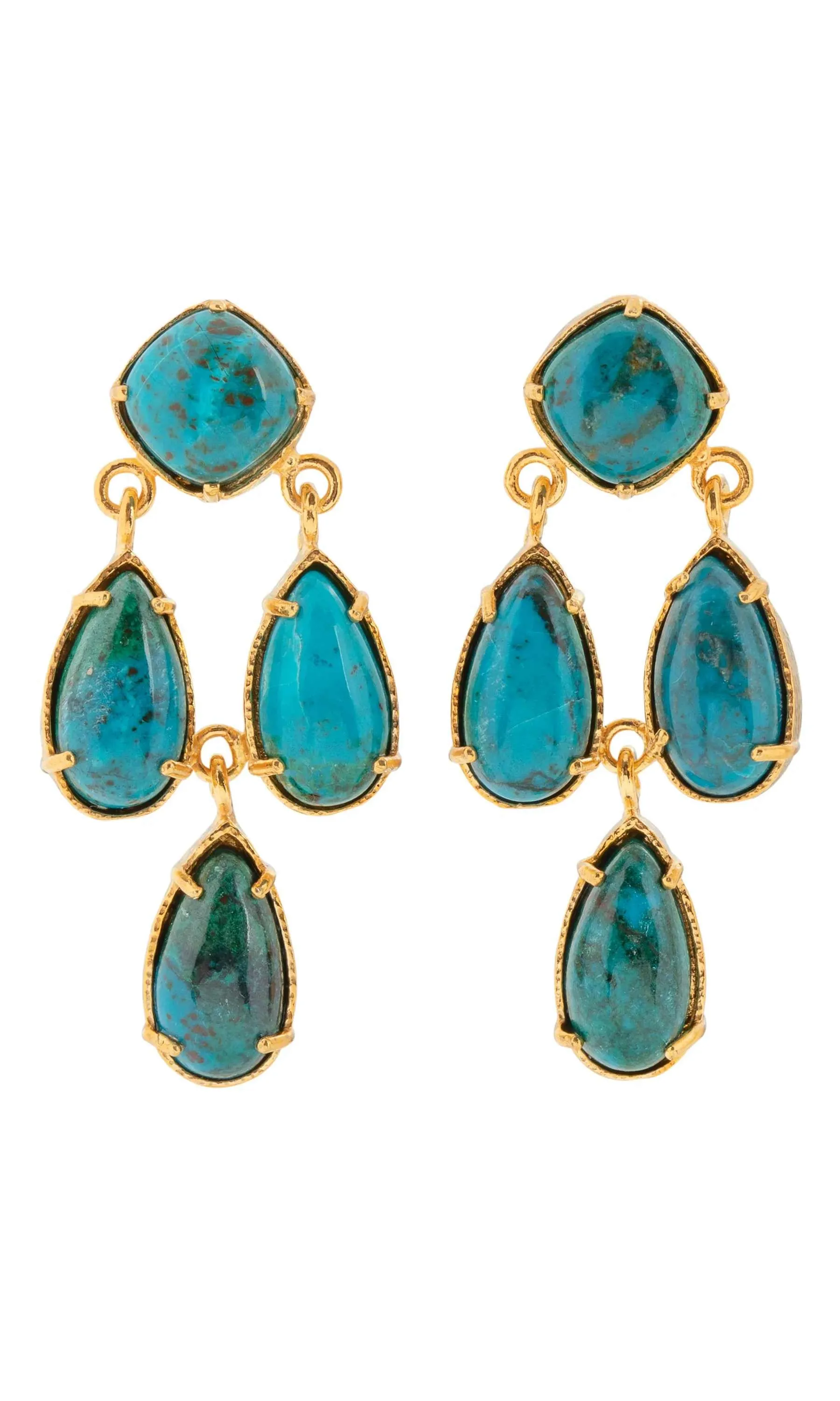 Christie Nicolaides Katia Earrings - Turquoise