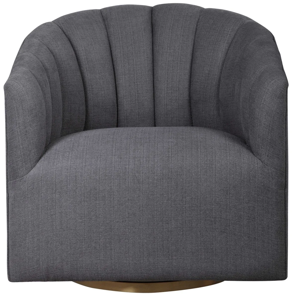 Colbert Charcoal Swivel Chair