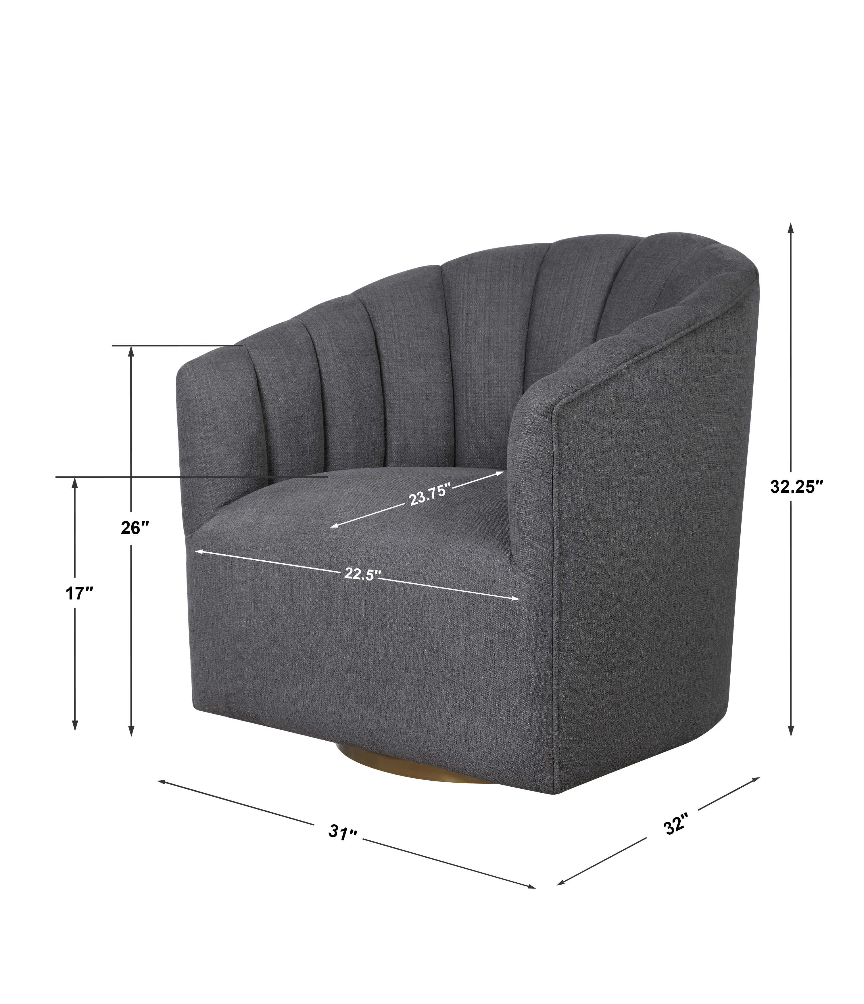 Cuthbert Modern Swivel Chair