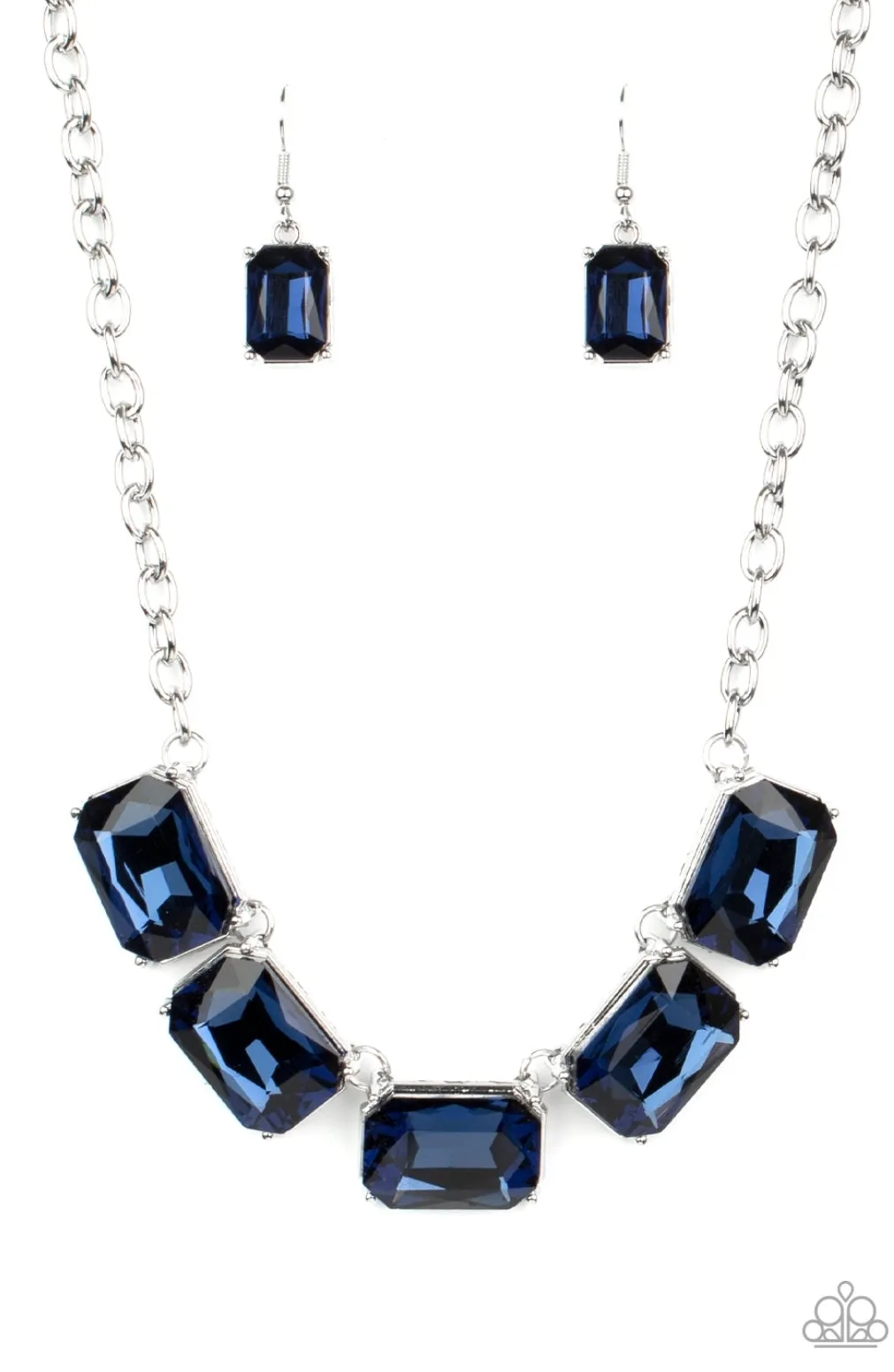 Deep Freeze Diva Blue Necklace - Paparazzi Accessories