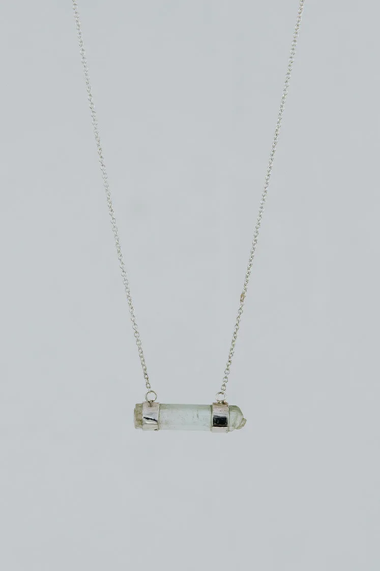 Double Banded Necklace - Green Tourmaline