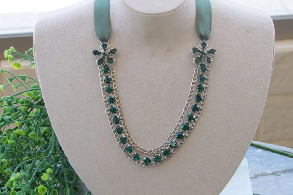 EMERALD GREEN NECKLACE