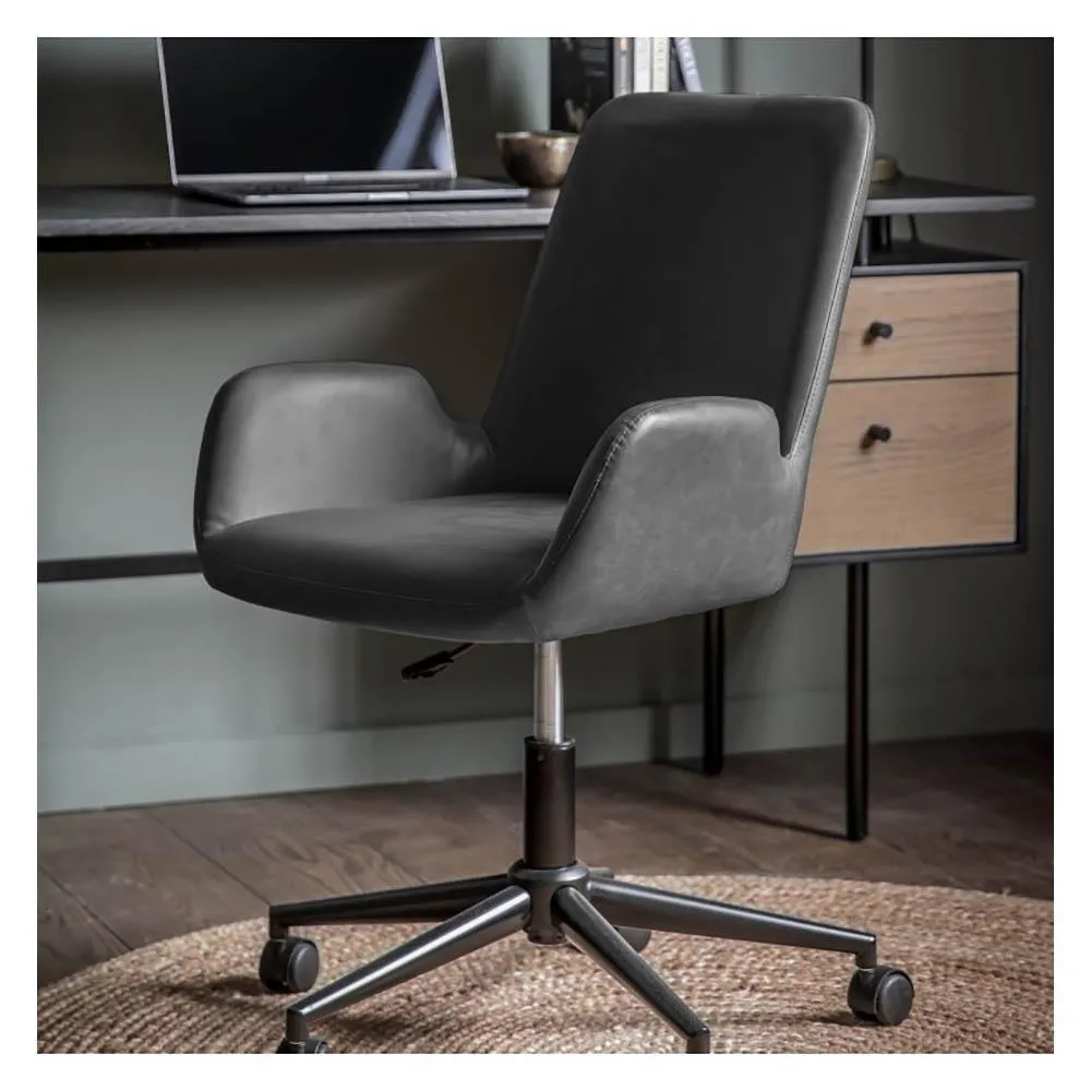 Faraday Swivel Chair Charcoal