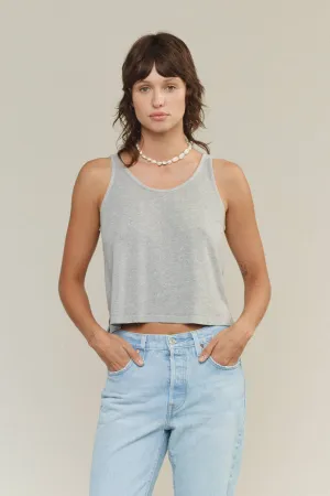 Heathered Cropped Tank