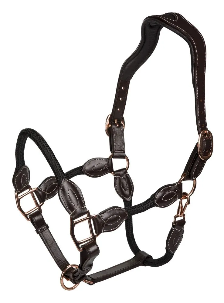 Henri de Rivel Leather Rope Halter