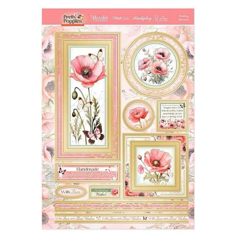 Hunkydory Blushing Blossoms Luxury Topper Set