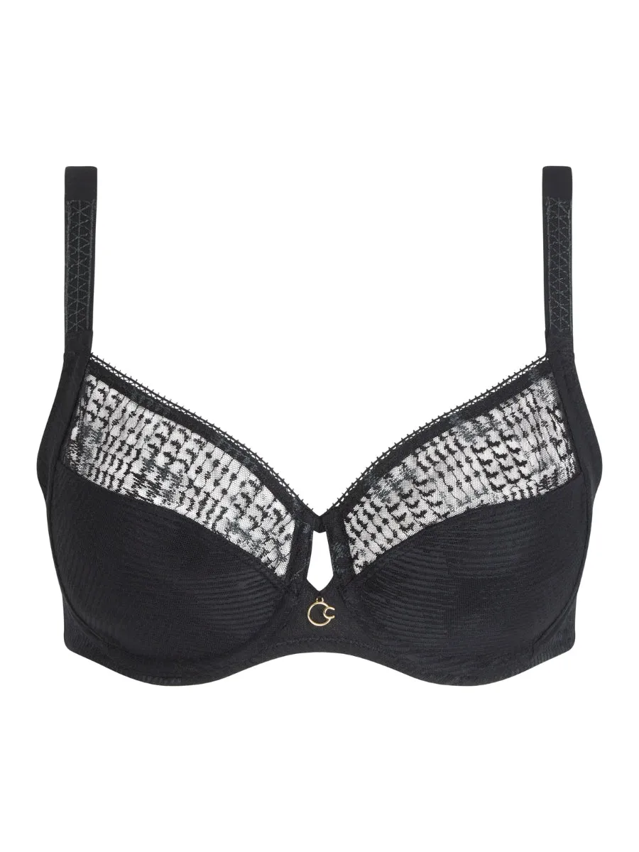 Intrigue Full Cup Bra - Black