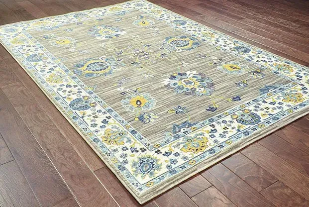 Joli 503D Grey/ Yellow Rug