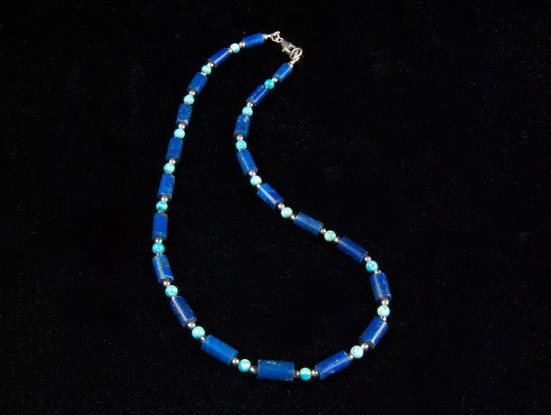 Lapis Turquoise Necklace