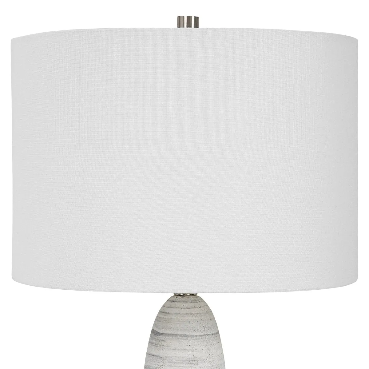 Levadia Matte White Table Lamp