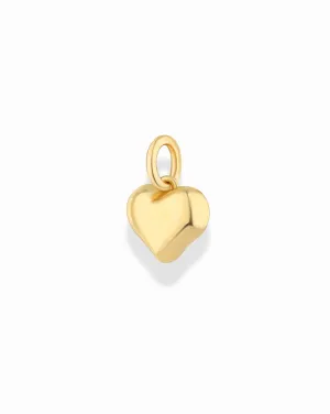 Liza Puffy Heart Charm