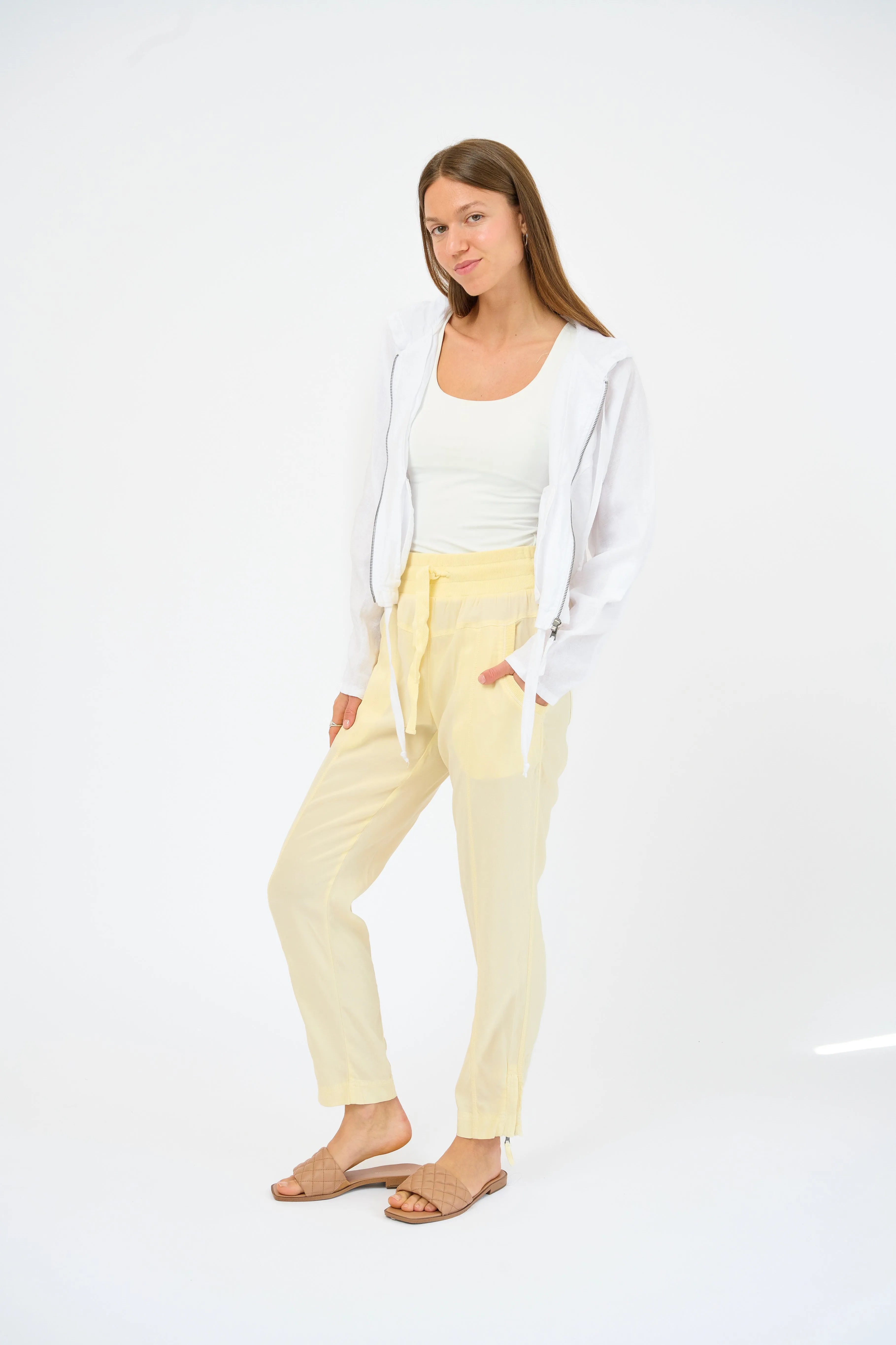 Melody Stretch Cupro Relaxed Fit Jogger