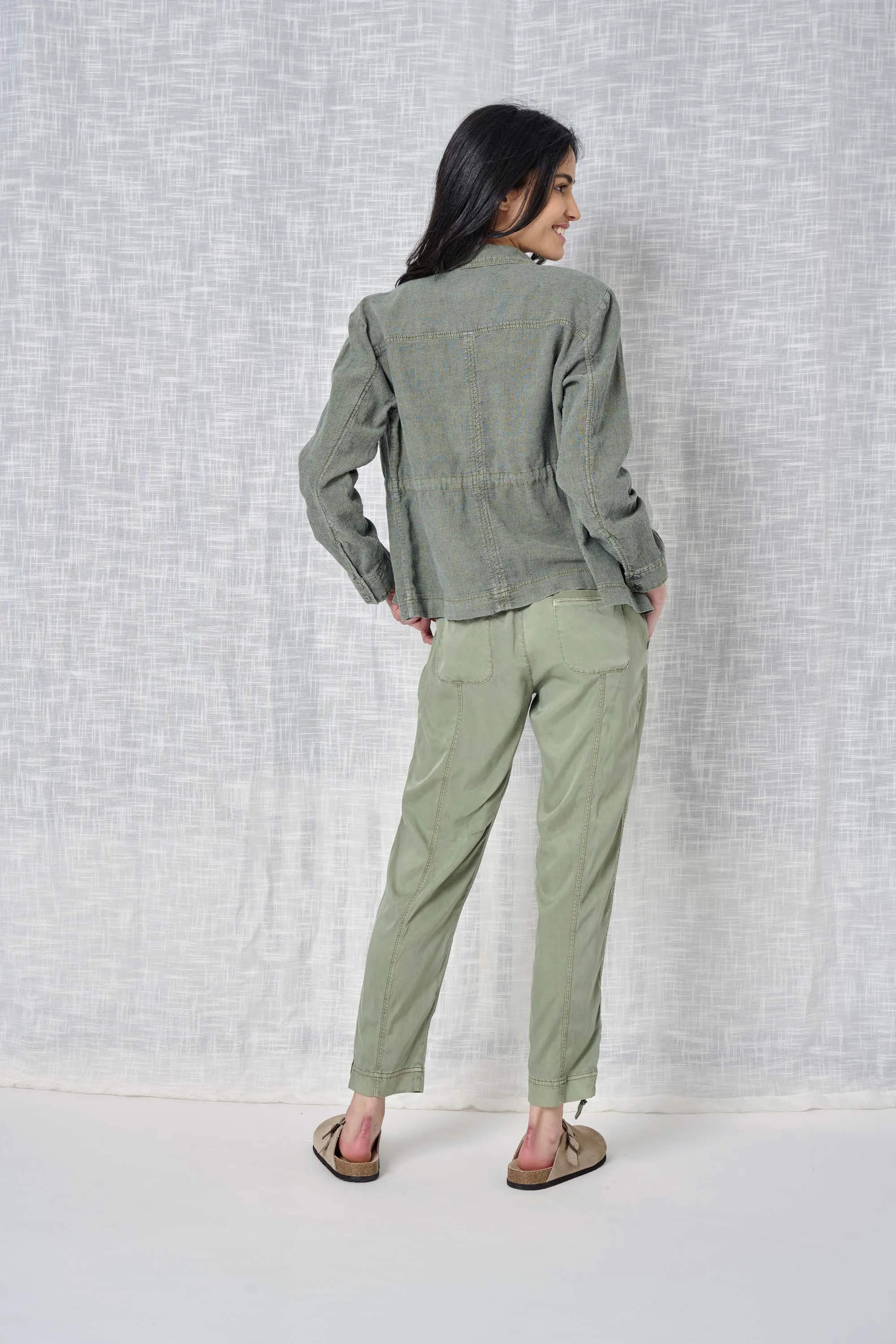 Melody Stretch Cupro Relaxed Fit Jogger