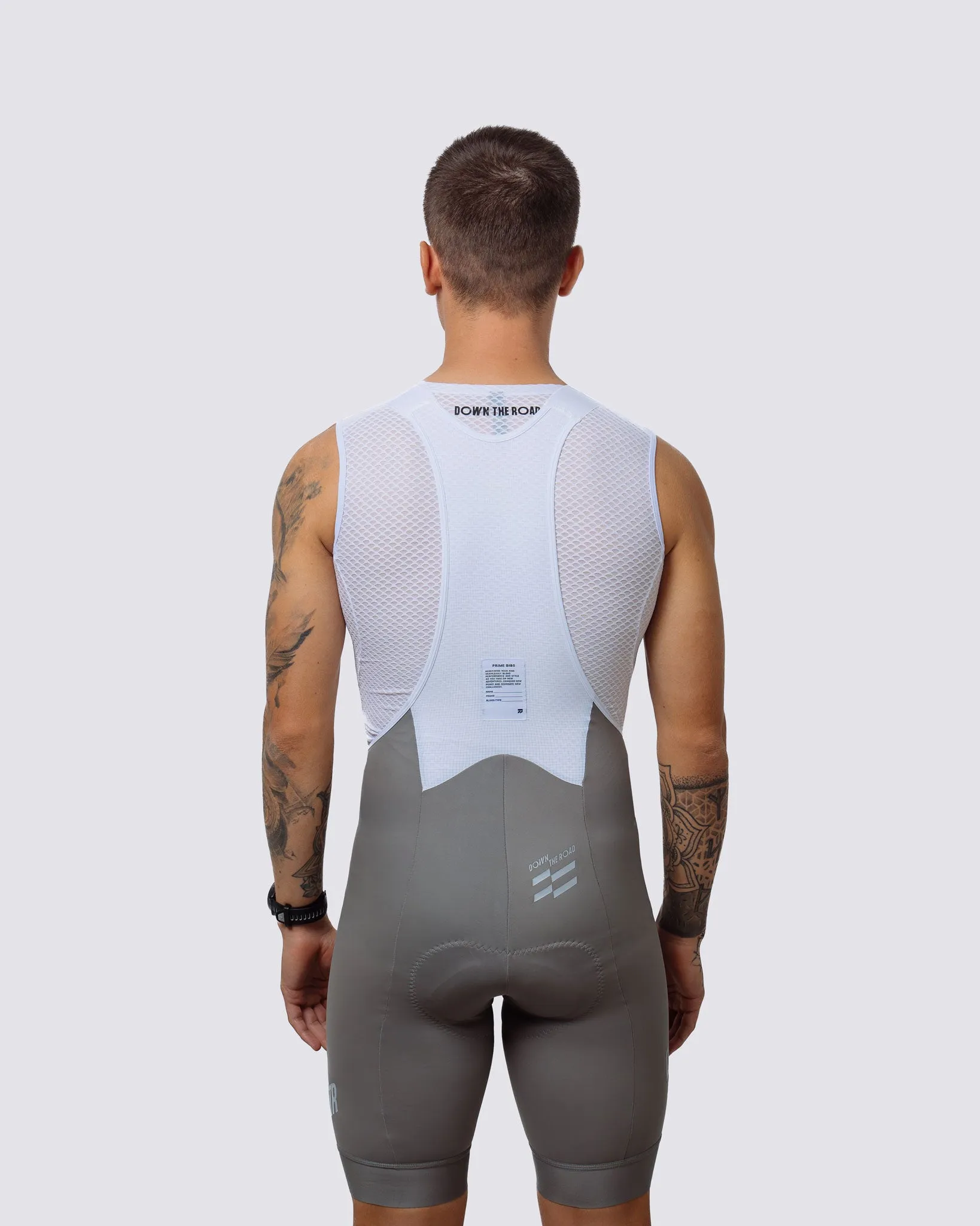 Men's Bibs - Prime Urban Grey