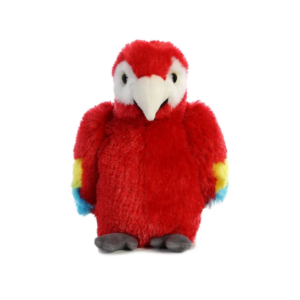 Mini Flopsies Macaw Parrot Soft Toy