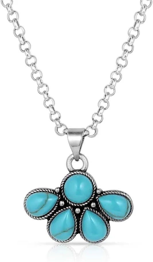 Montana Silversmiths Nature's Wonder Turquoise Necklace - NC5820