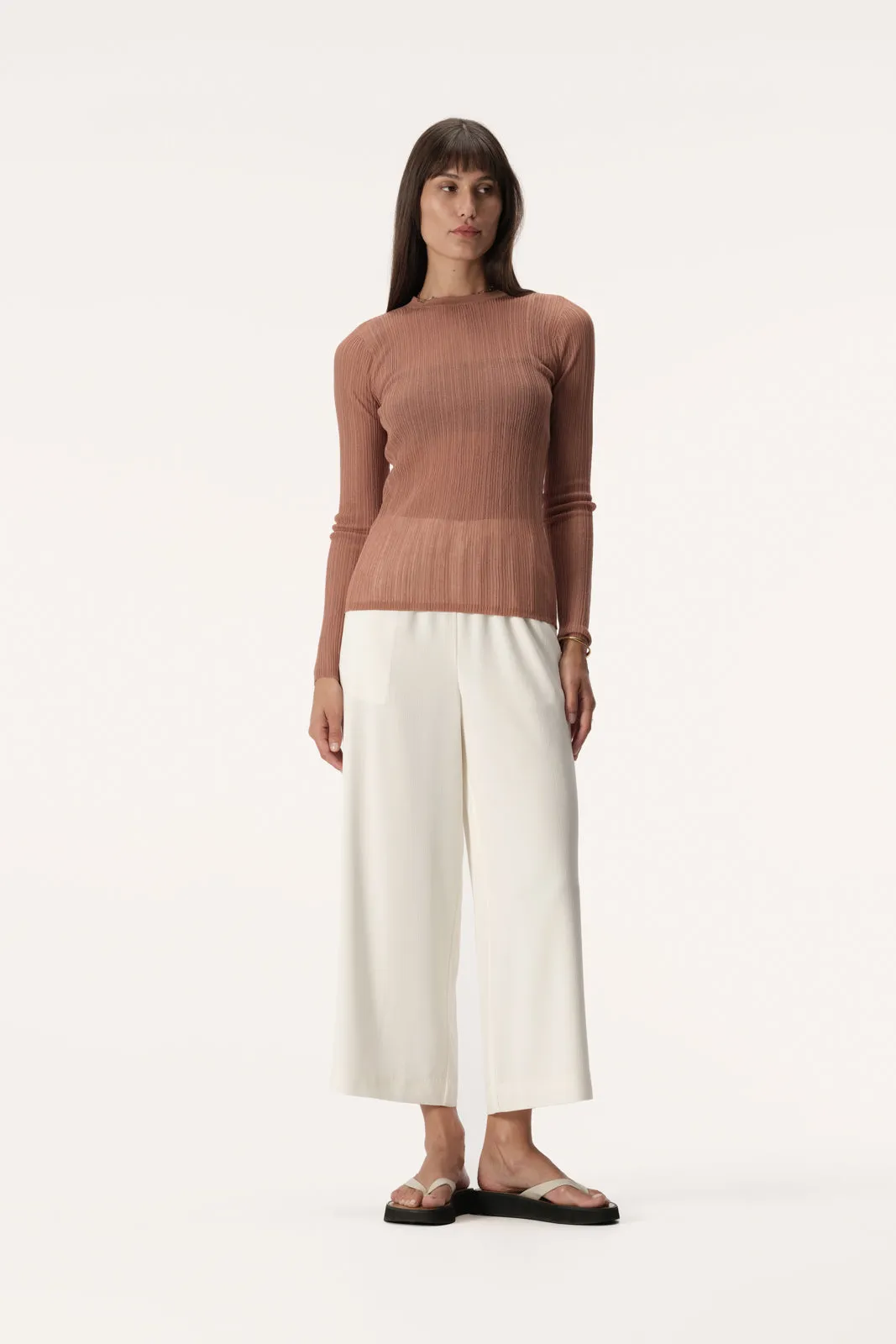 Orlanda Knit Top Tan