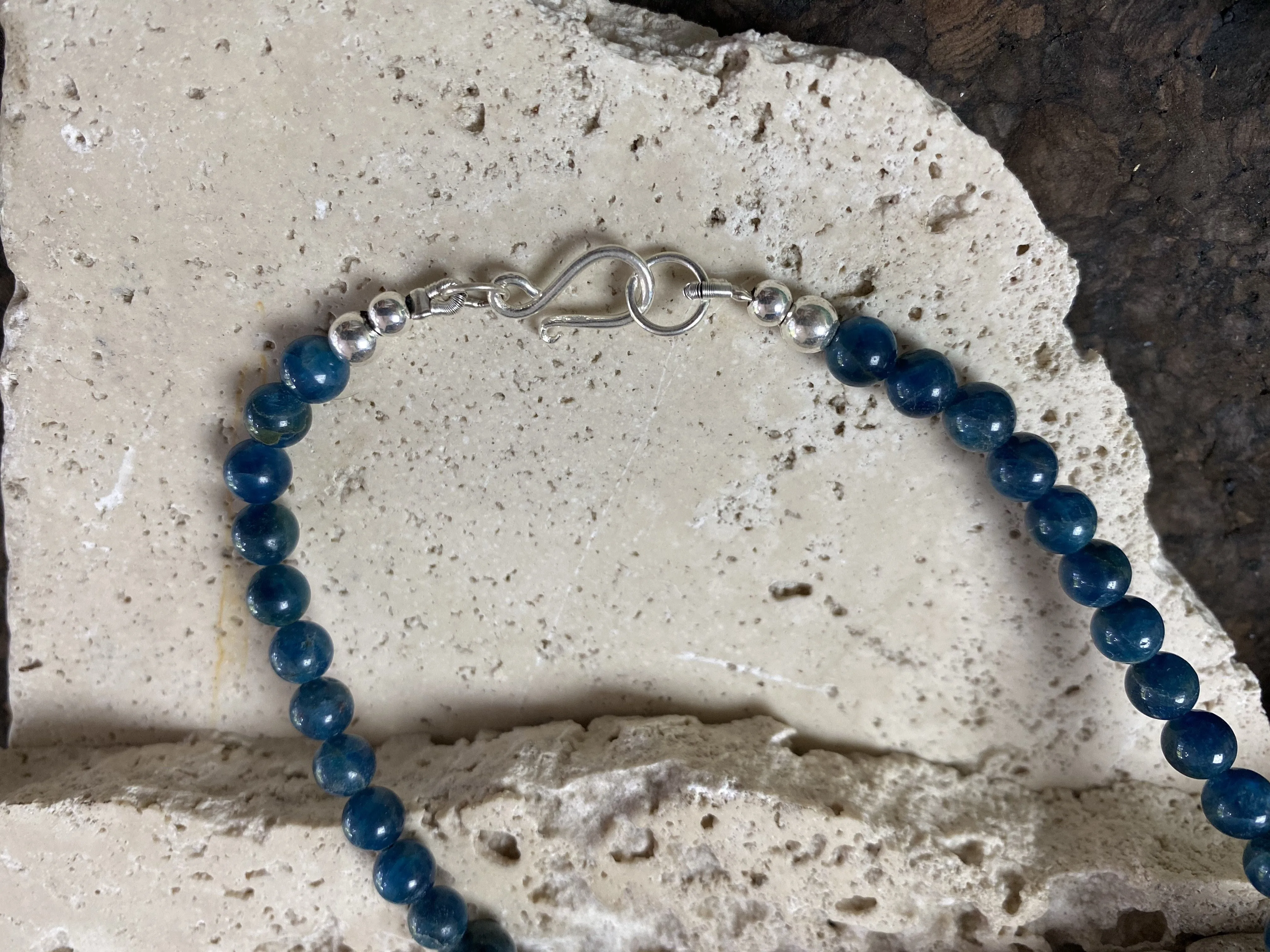 Round Apatite Necklace