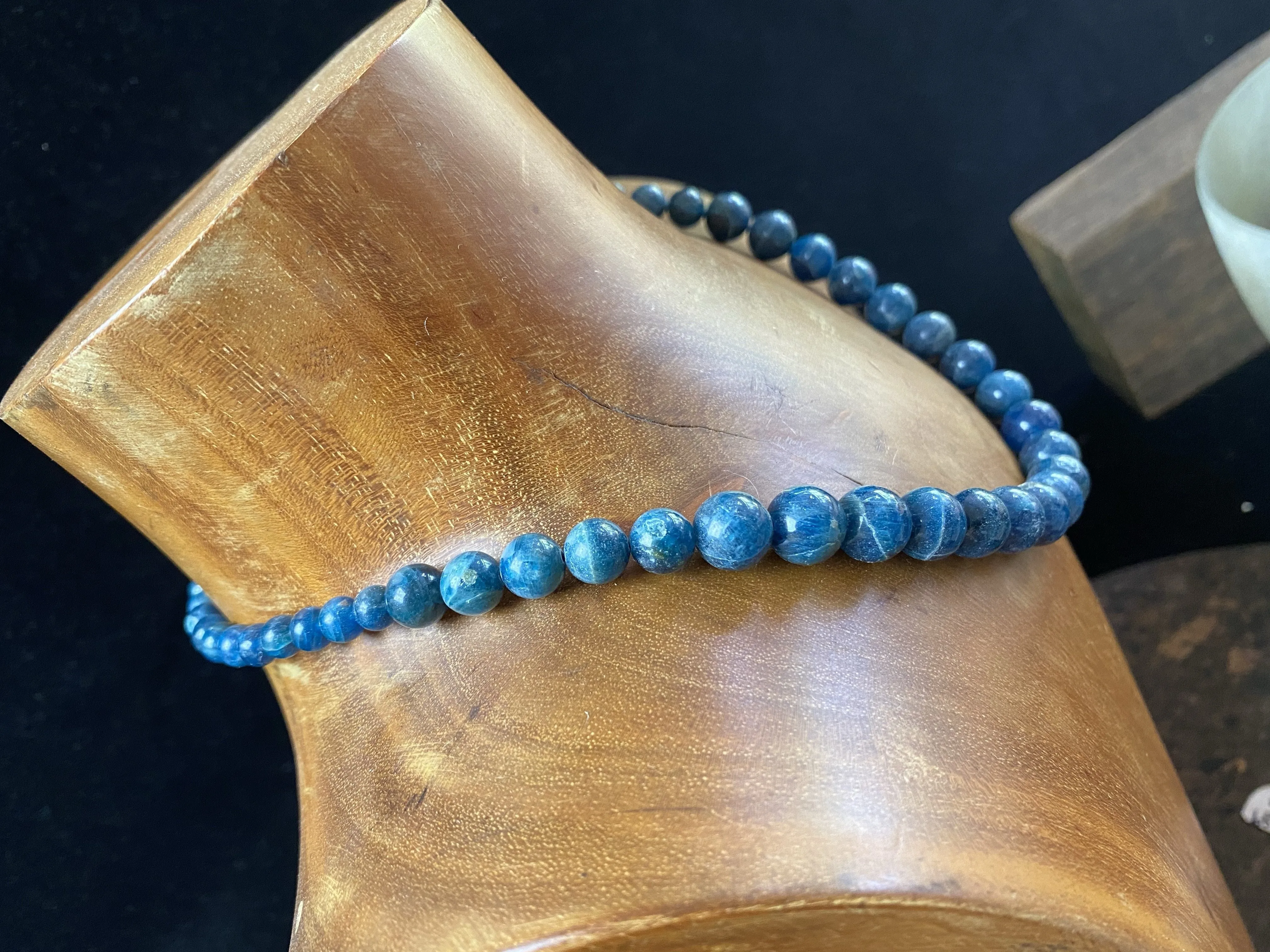 Round Apatite Necklace