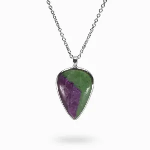 Ruby Zoisite Necklace