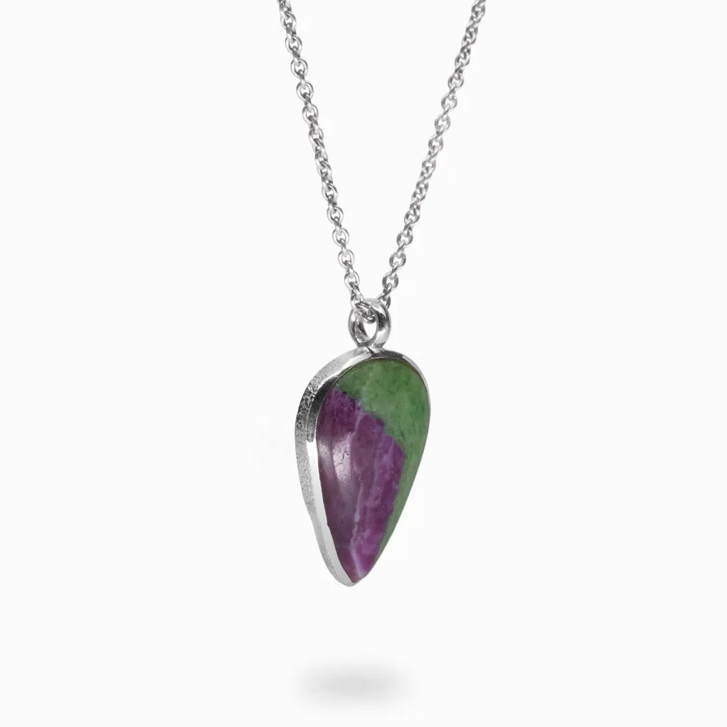 Ruby Zoisite Necklace