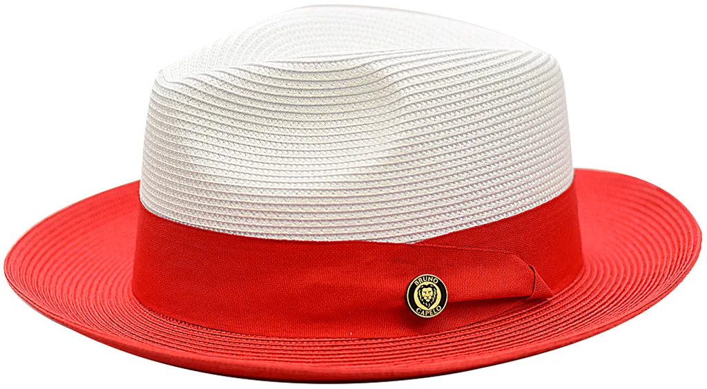 Santiago | Two Tone Straw Fedora