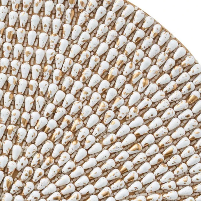 Shoreline Mini-Shells Beaded Placemat Sets