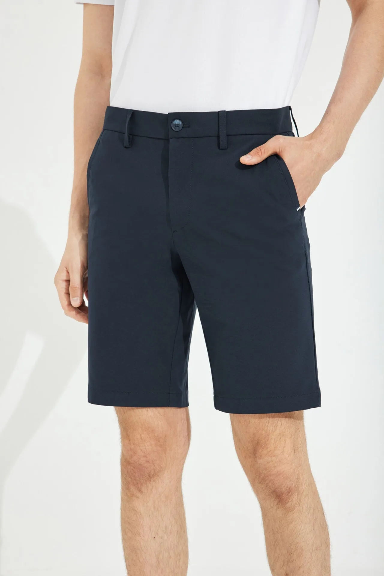 Soft Multi-Way Stretch Shorts in Smart Fit