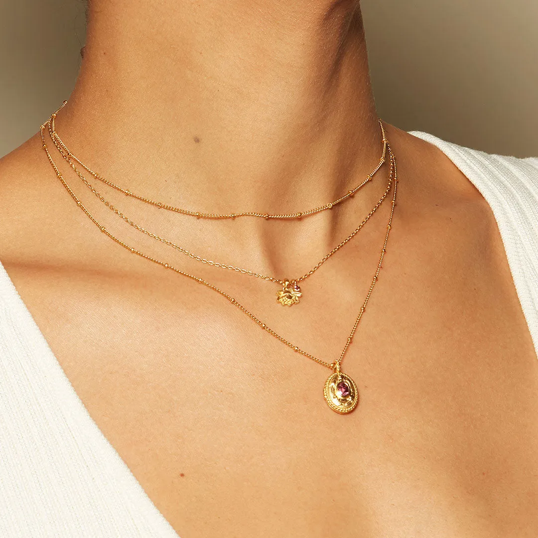 Subtle Beauty Dot Chain Choker