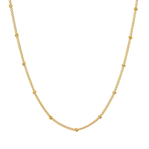 Subtle Beauty Dot Chain Choker