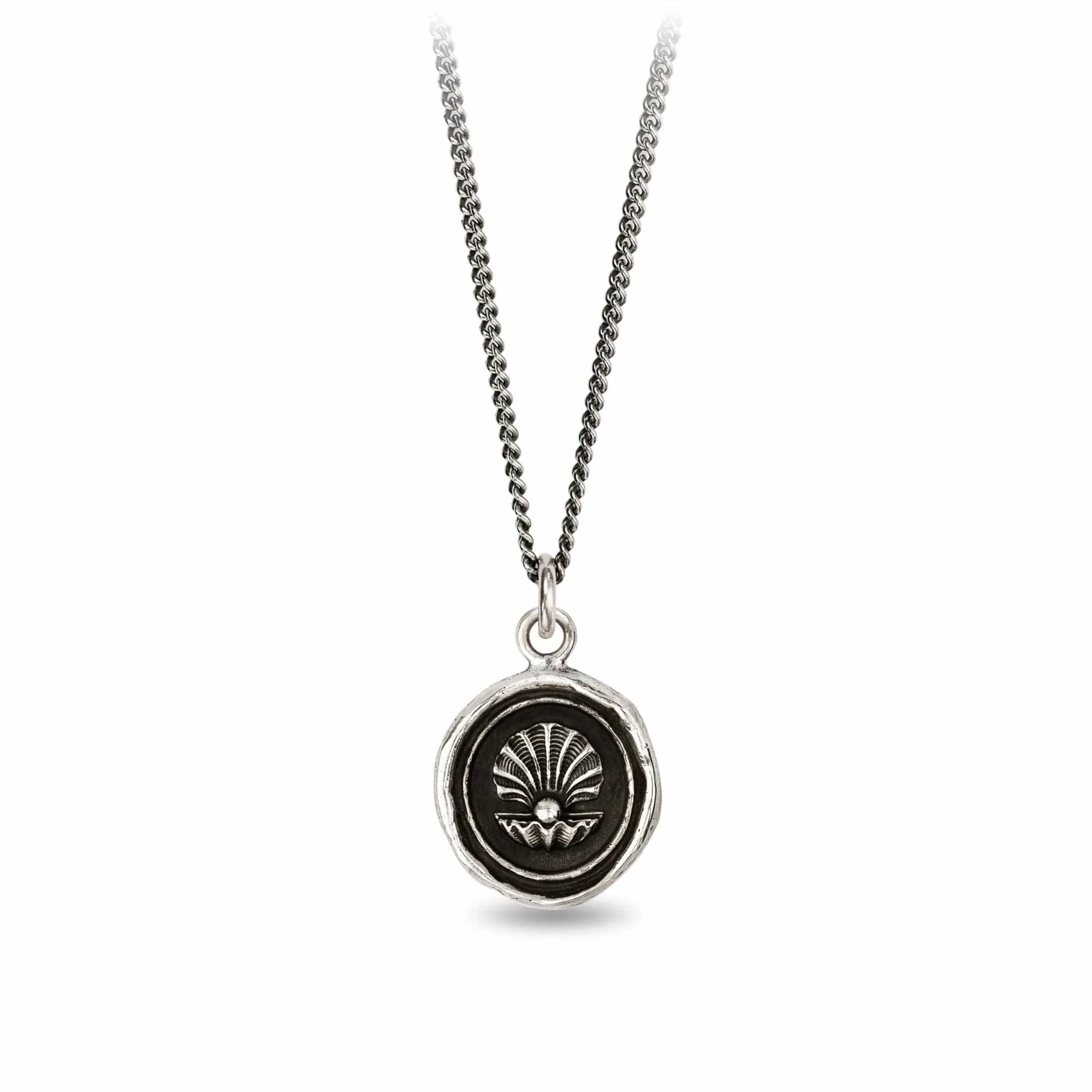 The World is Your Oyster Talisman Necklace