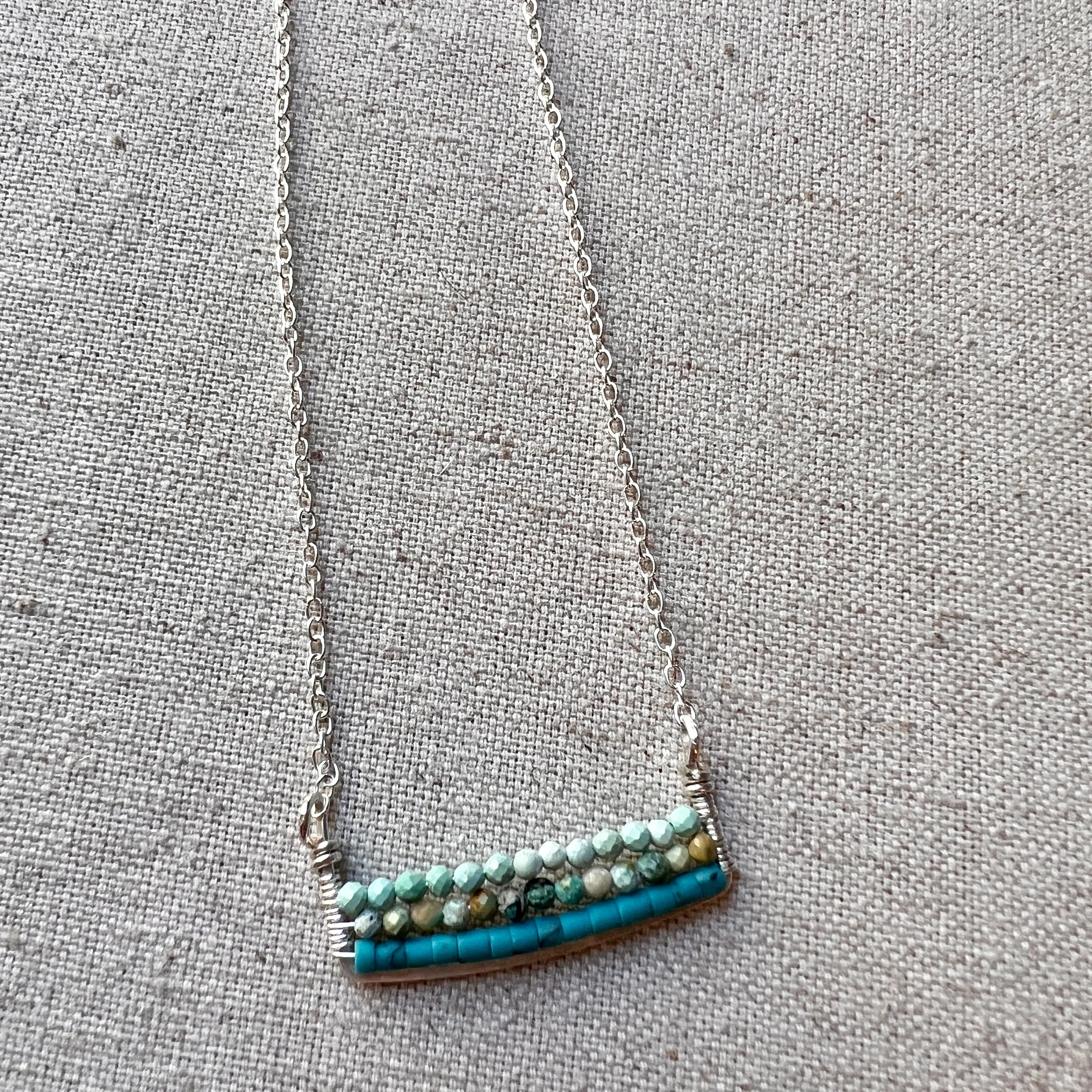 Triple Turquoise Necklace