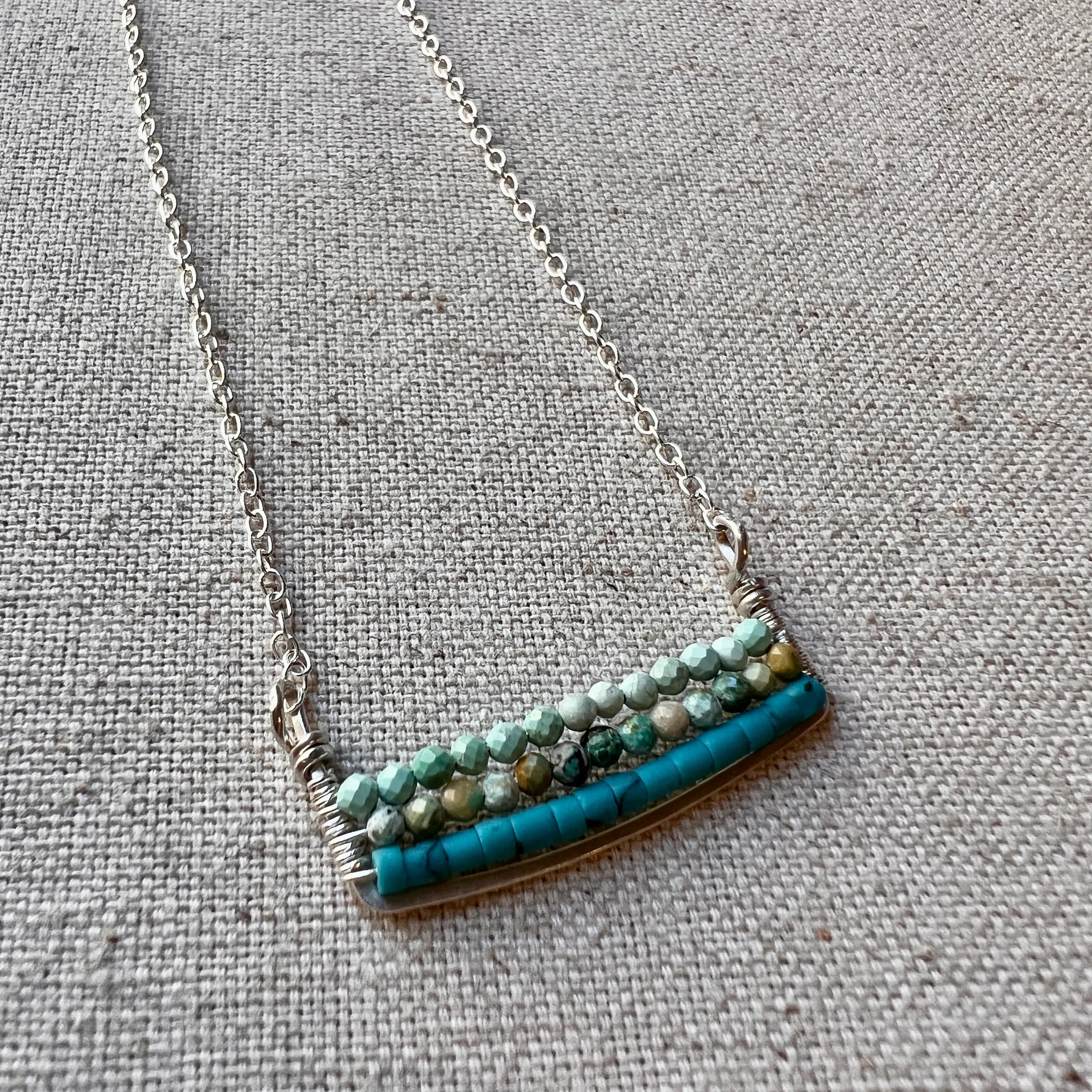 Triple Turquoise Necklace