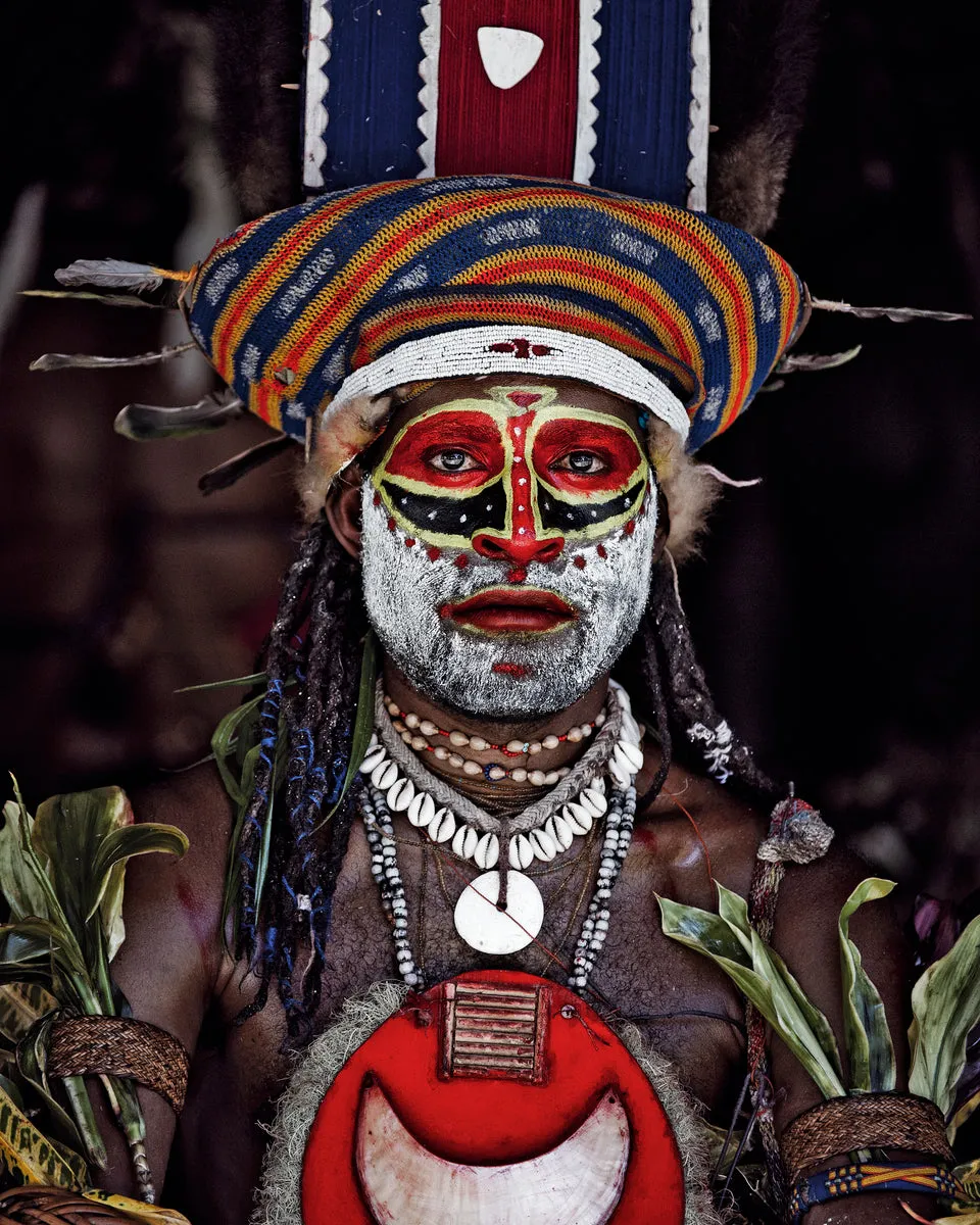 Unique Older Nassa Shells & Black Beads Necklace, Body Ornament and Currency, Trade Item,  Worn during Festivals, Initiations, Rites of passage or used for payments, bride price etc…  Highlands of Papua New Guinea. NECK46