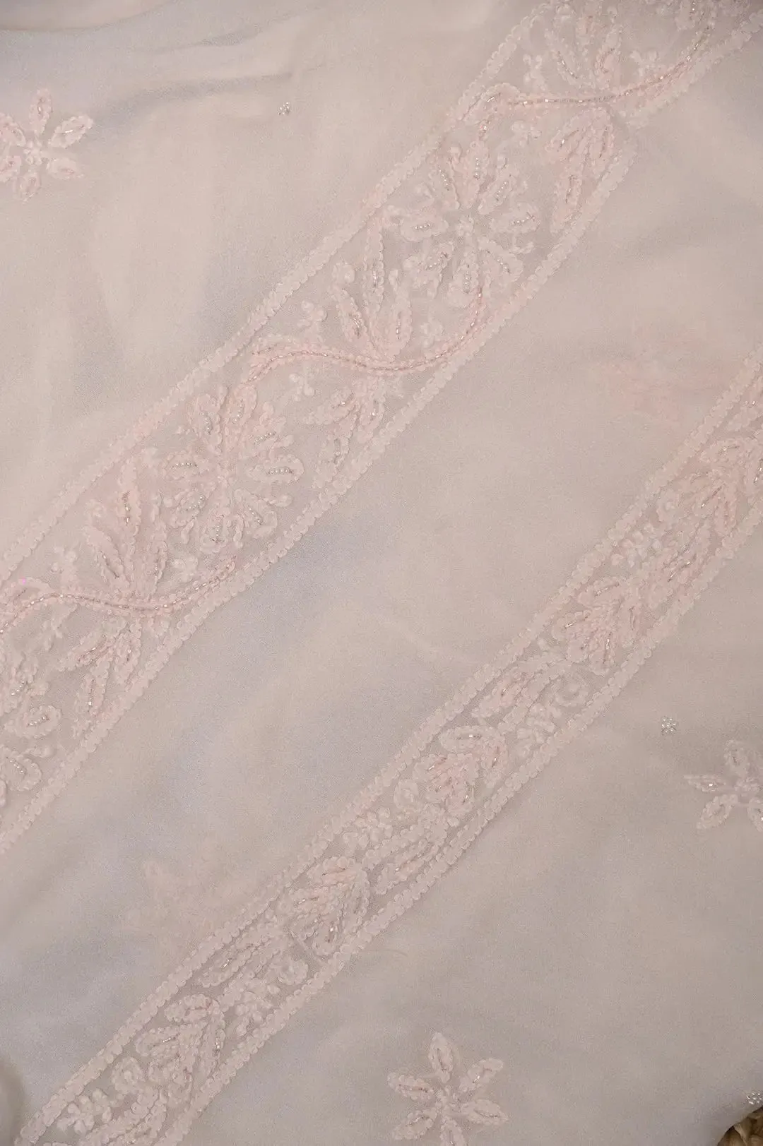 Viscose Length with Dupatta - Peach